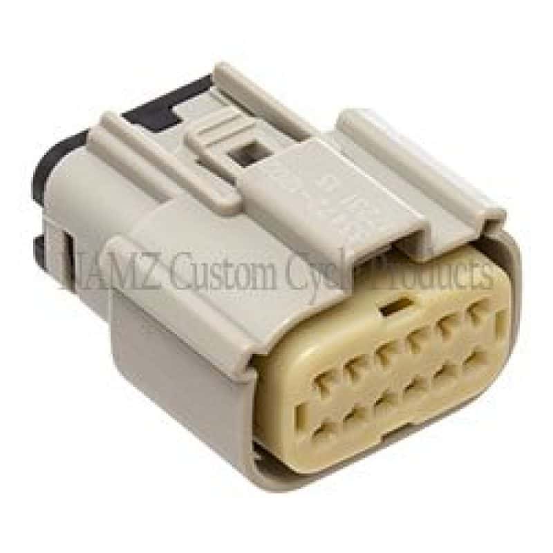 NAMZ — NAMZ 07-23 Touring/LiveWire Main Harness Molex MX-150 12-Position Female - Black (HD 72489-07GY) - view 2