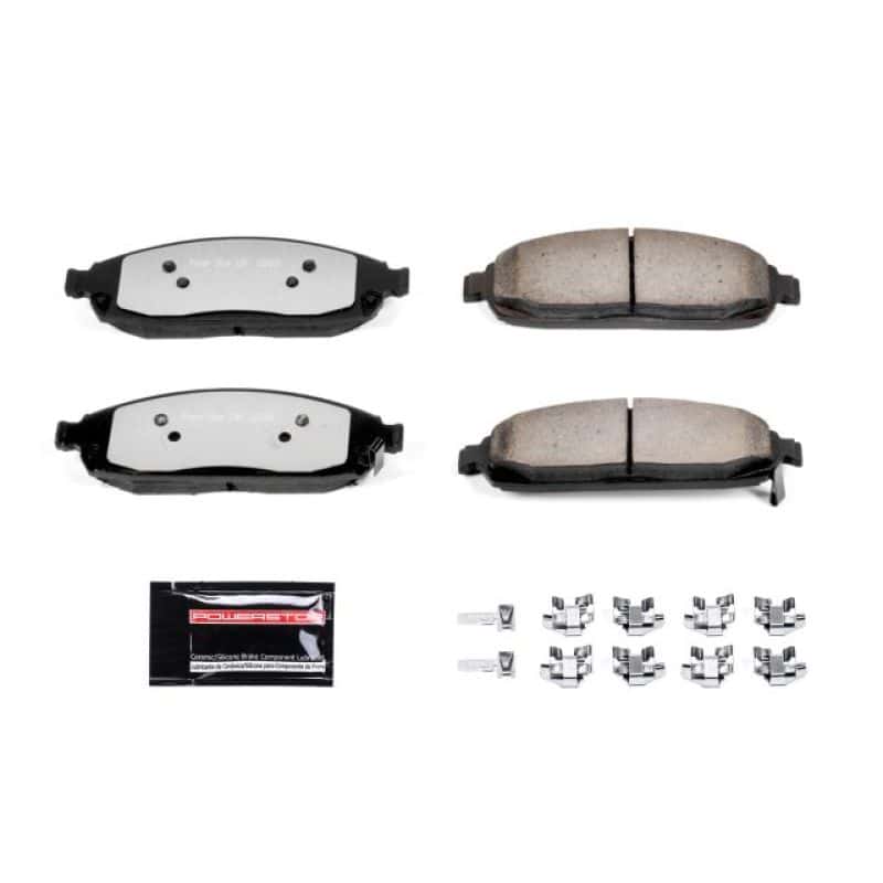 PowerStop — Power Stop 06-10 Jeep Commander Front Z36 Truck & Tow Brake Pads w/Hardware
Z36 Brake Pads - view 1