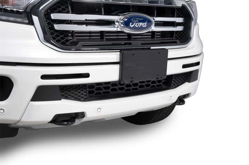 Putco — Putco 19-20 Ford Ranger w/o Adaptive Cruise - Hex Shield - Black Powder Coated Bumper Grille Inserts
Grille Insert - view 4