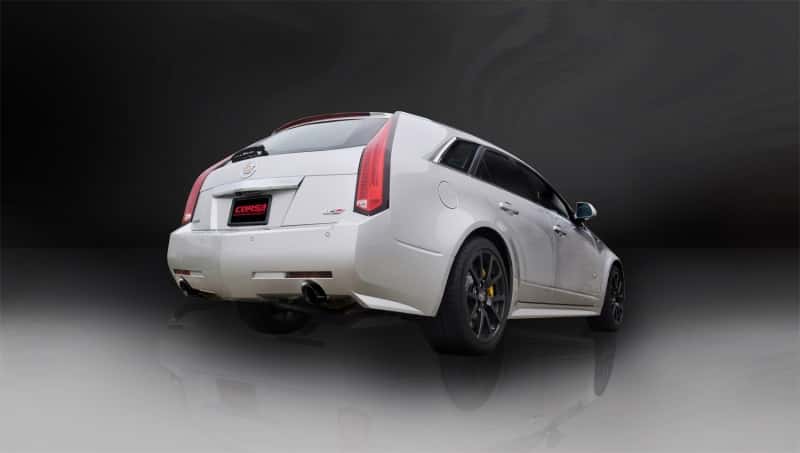 CORSA Performance — Corsa 2011-2014 Cadillac CTS Wagon V 6.2L V8 Black Sport Axle-Back Exhaust
Exhaust - view 7