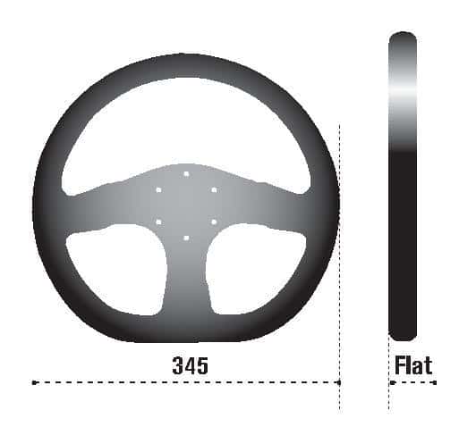 SPARCO — Sparco Steering Wheel P 222 Silver - view 3