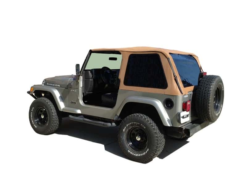 Rampage — Rampage 1997-2006 Jeep Wrangler(TJ) Frameless Soft Top Kit - Spice
Frameless Soft Top K
Top-Soft - view 1