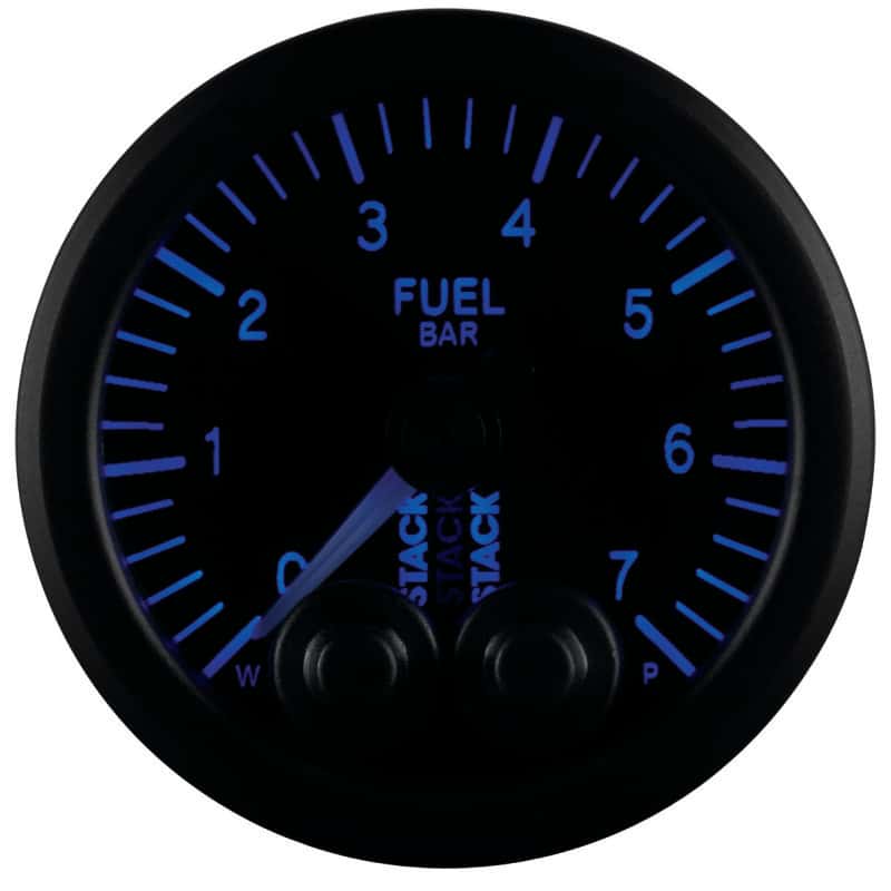 AutoMeter — Autometer Stack 52mm 0-7 Bar M10 Male Pro-Control Fuel Pressure Gauge - Black
Ga FuelP PC Blk 7Bar - view 5