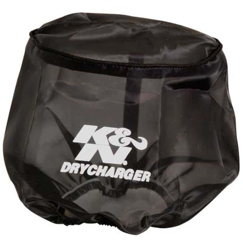 K&N Engineering — K&N Drycharger Round Tapered Black Filter Wrap - view 1