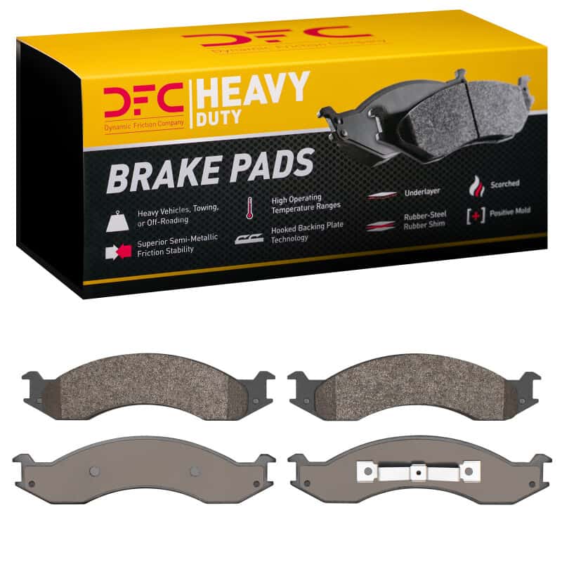DFC — DFC 92-94 Ford E-250 Econoline Front Heavy Duty Pads - Semi Metallic
DFC Brake Pad Set - view 1