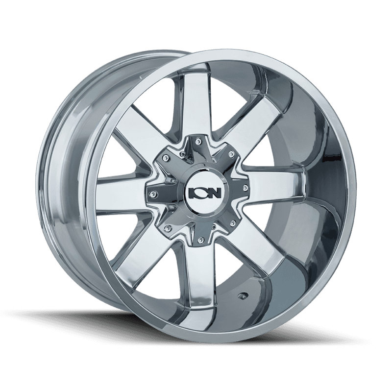 ION Wheels — ION Type 141 20x9 / 5x150 BP / 18mm Offset / 110mm Hub Chrome Wheel
ION 141 - view 4