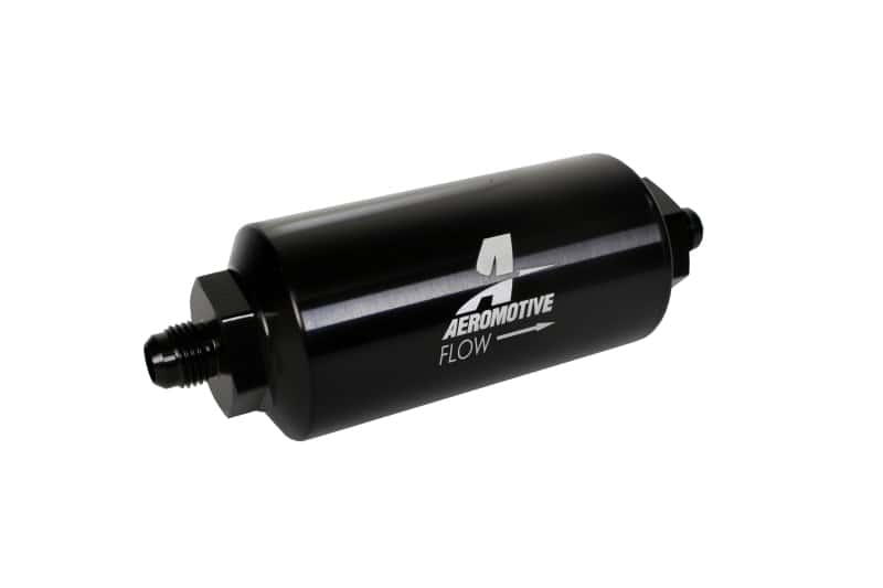 Aeromotive — Aeromotive In-Line Filter - (AN-6 Male) 10 Micron Microglass Element Bright Dip Black Finish
Fuel Filter - view 3