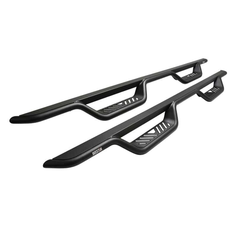 Westin — Westin 19-22 Chevrolet Silverado / GMC Sierra Crew Cab Outlaw Nerf Step Bars - Textured Black
Nerf Drop Step Bars - view 2