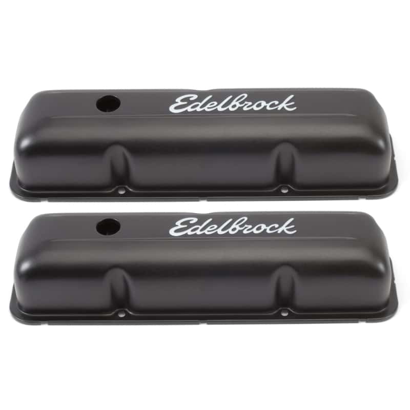 Edelbrock — Edelbrock Valve Cover Signature Series Ford 1958-1976 FE V8 Black
CHROME/PRO-FLO - view 3