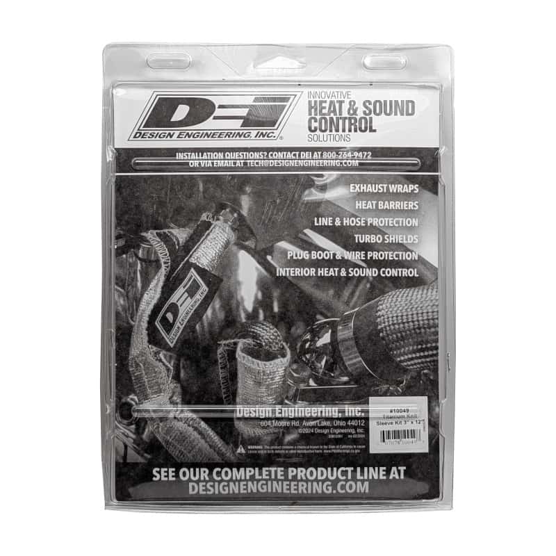 DEI — DEI Exhaust Wrap 2.5 to 3in x 12ft - Titanium
Exhaust Wrap Kit - view 5