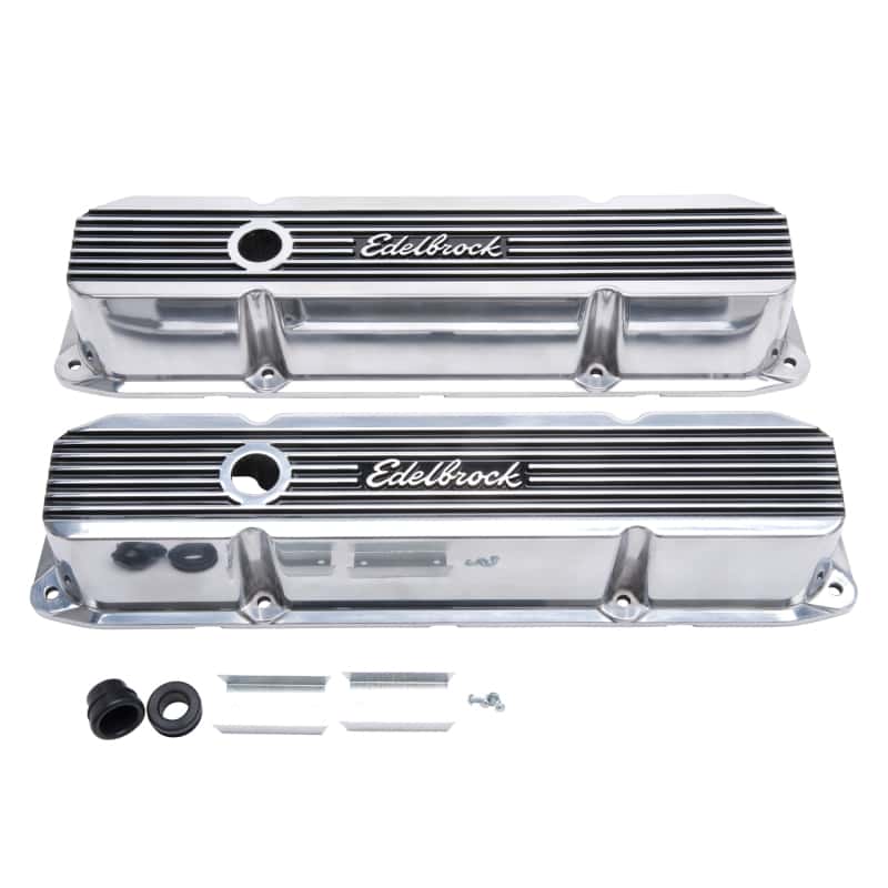 Edelbrock — Edelbrock Valve Cover Elite II Chrysler 383-440 Big Block V8 Polished
ELITE - view 2