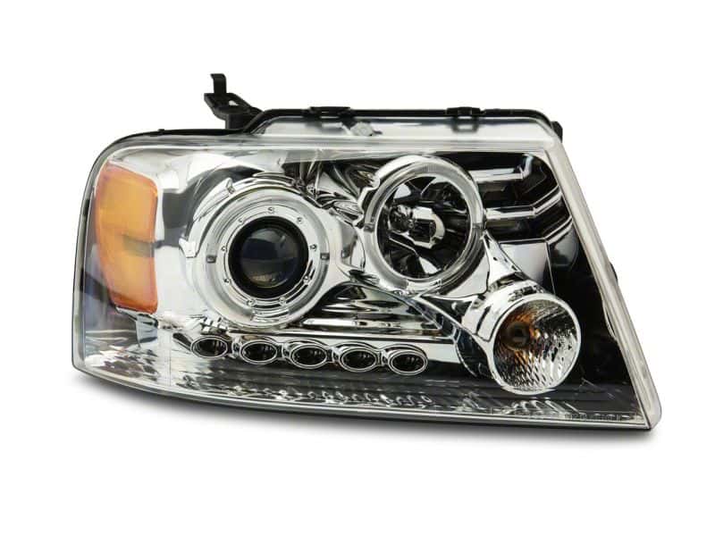 Raxiom — Raxiom 04-08 Ford F-150 Dual LED Halo Projector Headlights- Chrome Housing (Clear Lens)
Headlights - view 11