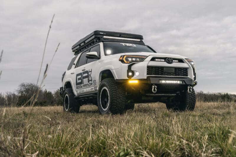 Body Armor 4x4 — Body Armor 4x4 2014-2024 Toyota 4Runner HiLine Bumper High Clearance Side Wings
4Runner Hiline Wings - view 7