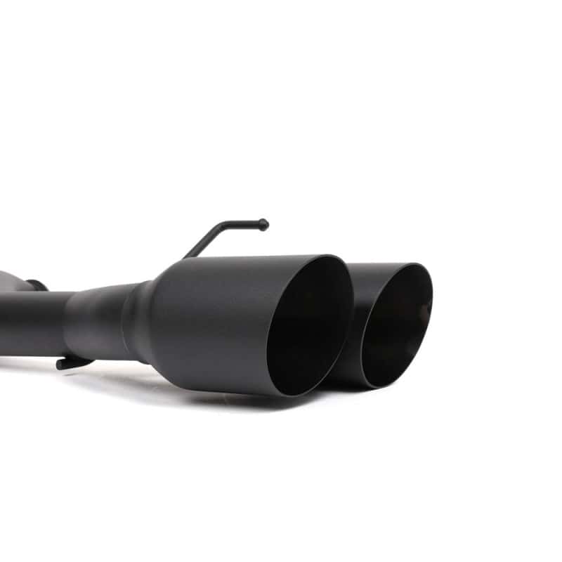BLOX Racing — BLOX Racing 2022+ WRX Muffler Delete / Axle Back Single Wall 4in - Matte Black Tips - view 2