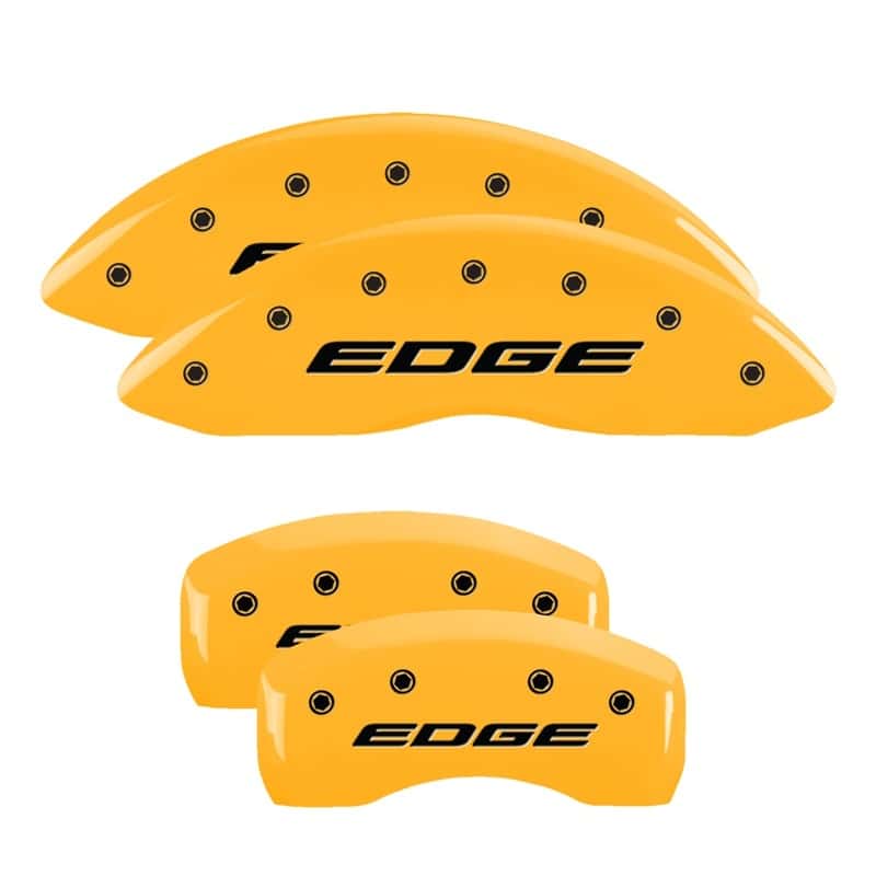 MGP — MGP 4 Caliper Covers Engraved Front & Rear EDGE/2015 Yellow finish black ch
Caliper Covers - view 1