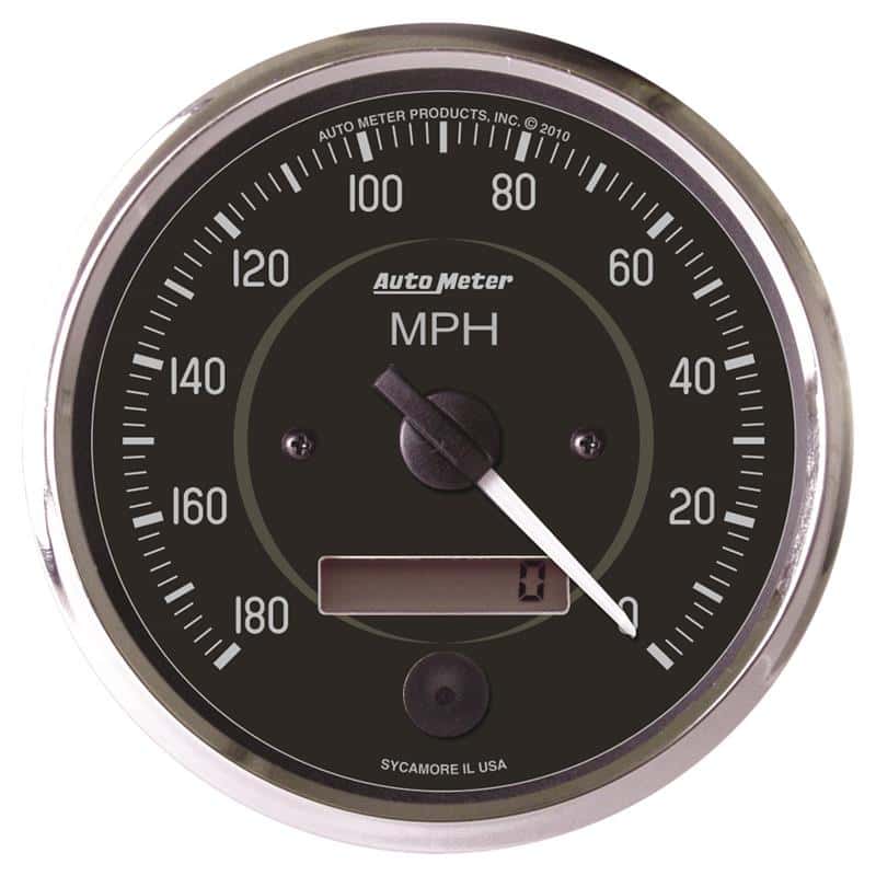 AutoMeter — Autometer Cobra 4 inch 180 MPH In-Dash Electronic Programable Reverse Sweep Speedometer
4" SPD 180MPH E CBRA - view 2