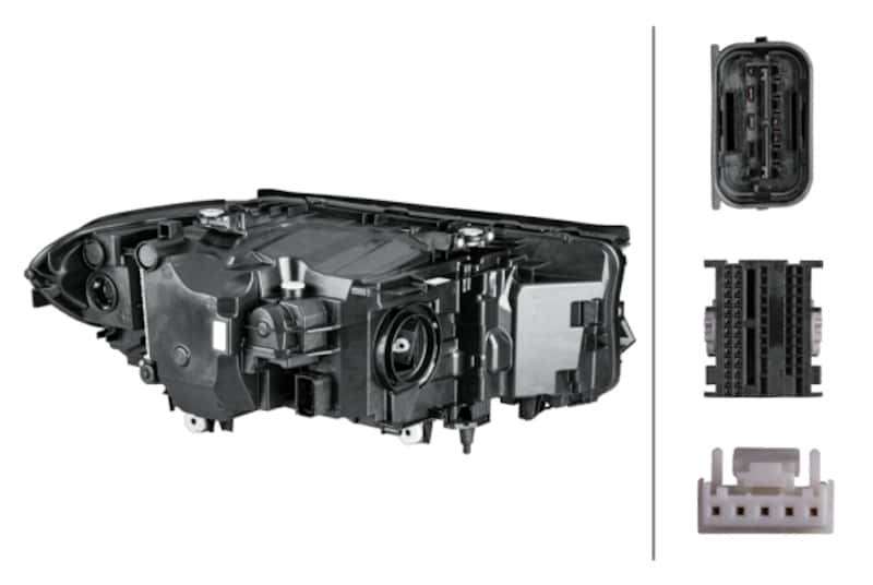 Hella — Hella 2017-2020 BMW 530e xDrive Headlight Assembly - view 1
