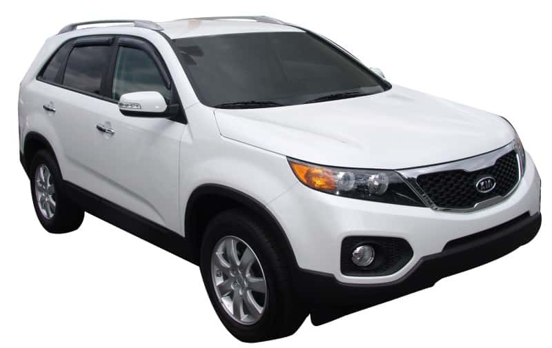 AVS — AVS 11-15 Kia Sorento Ventvisor Outside Mount Window Deflectors 4pc - Smoke
Side Window Vent
VENTVISOR 4PC - view 2