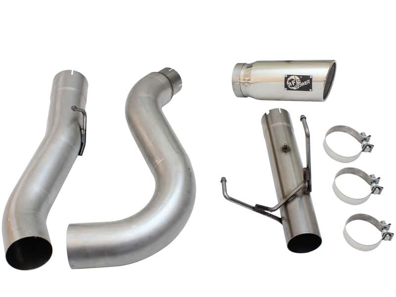 aFe — aFe MACHForce XP Exhaust Large Bore 5in DPF-Back Alu. 13-15 Dodge Trucks L6-6.7L (td) *Polish Tip
DPF-Back Exhaust - view 7