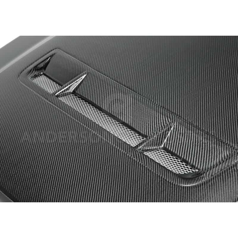 Anderson Composites — Anderson Composites 10-14 Ford Mustang/Shelby GT500 and 2013-2014 GT/V6 Type-GT Hood - view 3