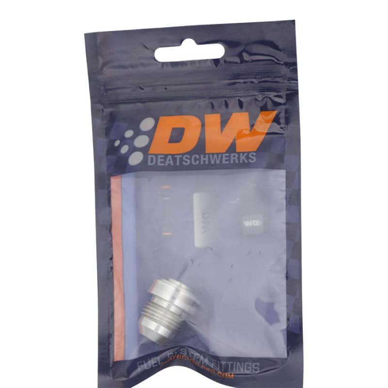 DeatschWerks — DeatschWerks 8AN Male Flare with Aluminum Weld On Fitting - Anodized Raw Aluminum
Lines & Fittings - view 2