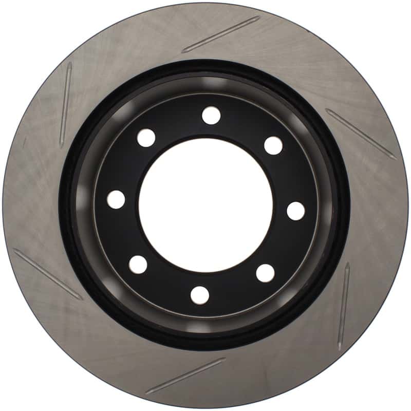 Stoptech — StopTech Power Slot 03-06/08-09 Chevy Avalanche 2500 / 04-09 Silverado 3500 4WD/06-09 2WD (Single R
Sport Slotted Rotor
Disc Brake Rotor - view 2