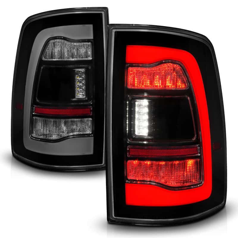ANZO — ANZO 09-18 Dodge Ram 1500 Sequential LED Taillights Smoke Black
Tail Light Set
TailLightSet - view 8