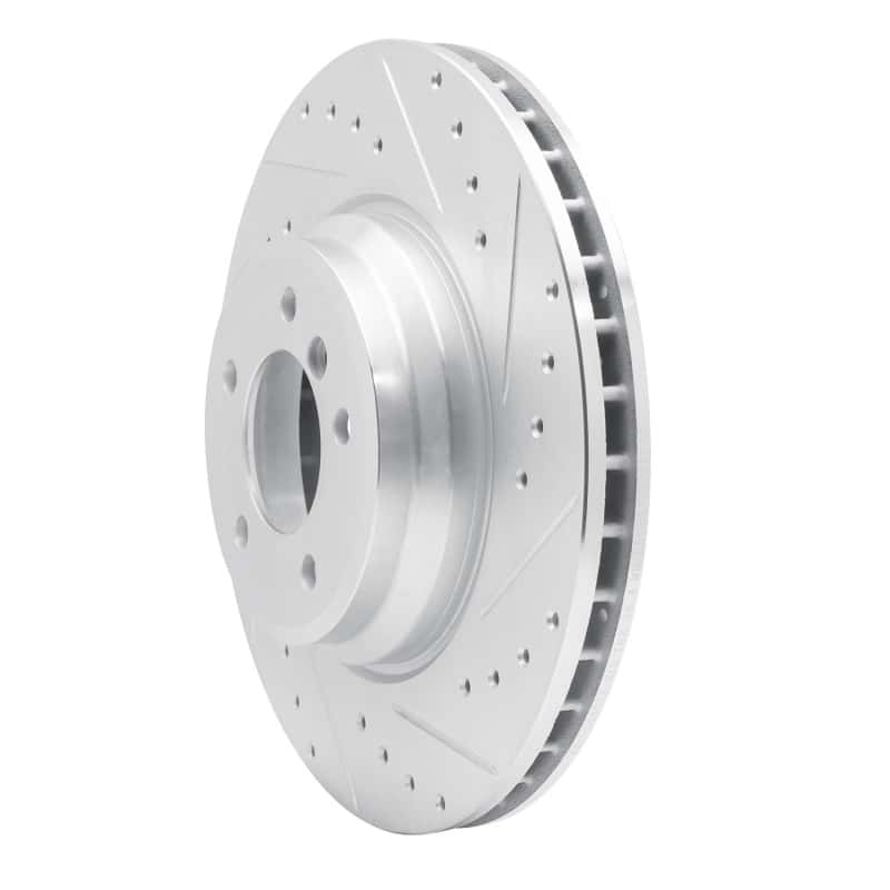 R1 Concepts — R1 07-15 BMW 335XI Front Right Drilled & Slotted Silver Brake Rotor
R1 Brake Rotor Drill - view 2