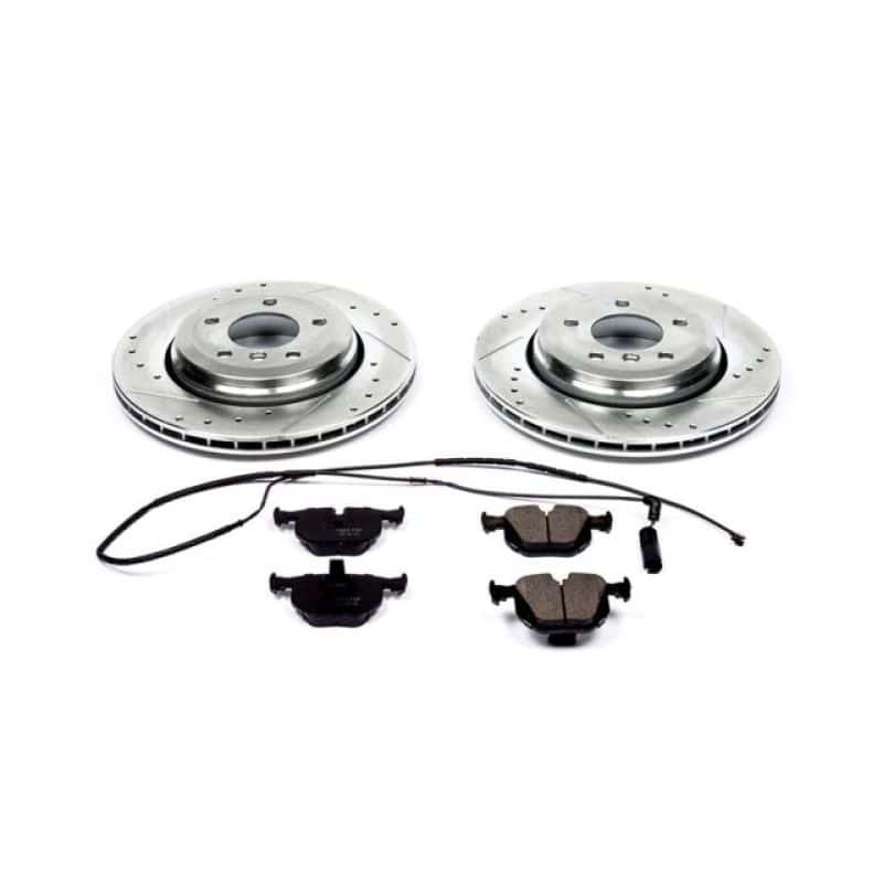 PowerStop — Power Stop 01-06 BMW 330Ci Rear Z23 Evolution Sport Brake Kit - view 1