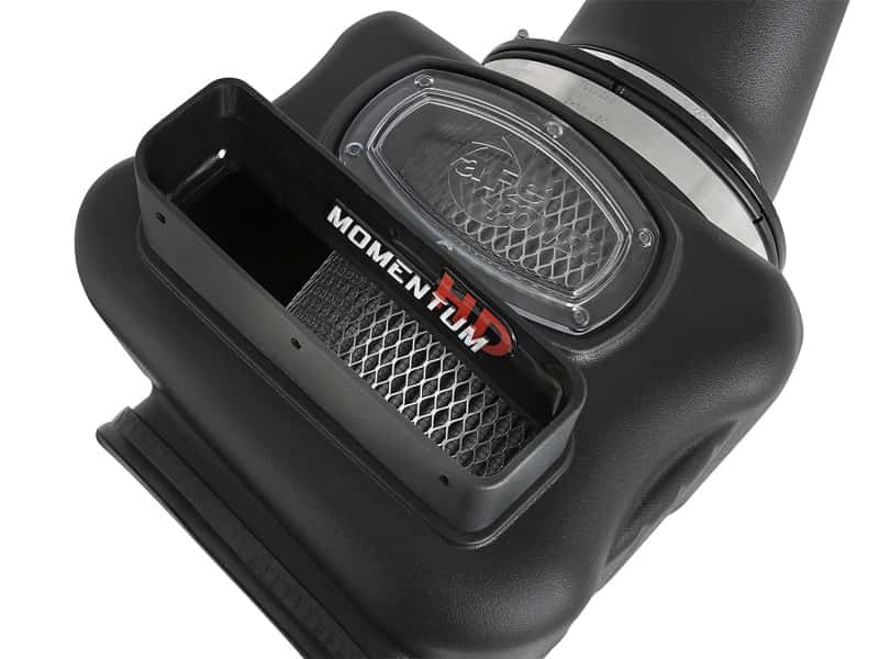 aFe — aFe Momentum HD Pro DRY S 2017 GM Diesel Trucks V8-6.6L Cold Air Intake System
Momentum HD Intake - view 5