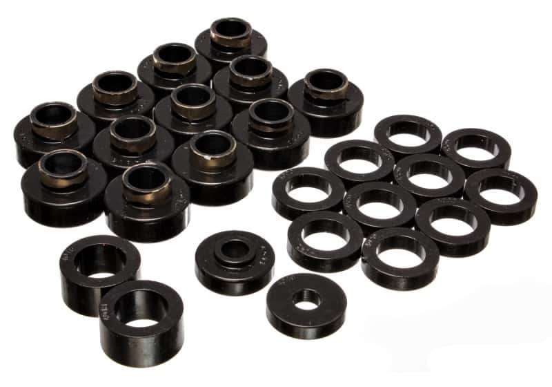 Energy Suspension — Energy Suspension CJ-8 Scrambler Body Mount - Black
BodyMntBshKt - view 2