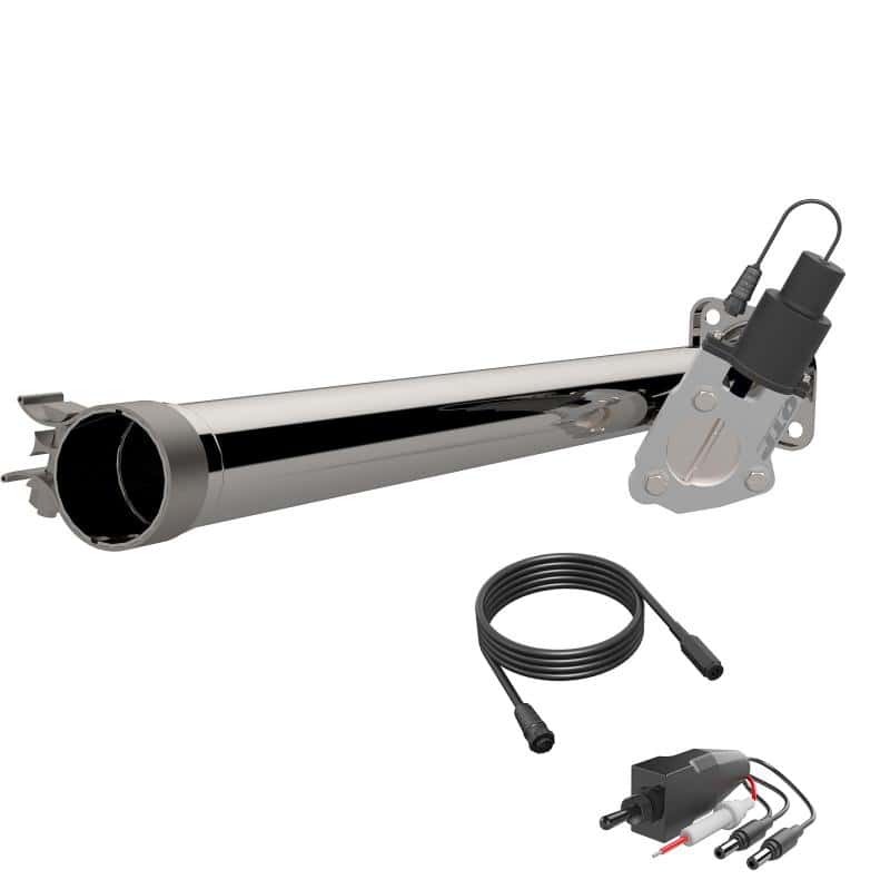QTP — 2015-2020 Ford F-150 QTP Aggressor Cutout Pipe - view 4