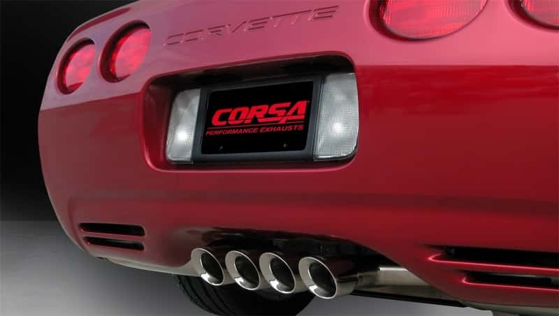 CORSA Performance — Corsa 1997-2004 Chevrolet Corvette C5 Z06 5.7L V8 Polished Sport Axle-Back Exhaust
Exhaust - view 5