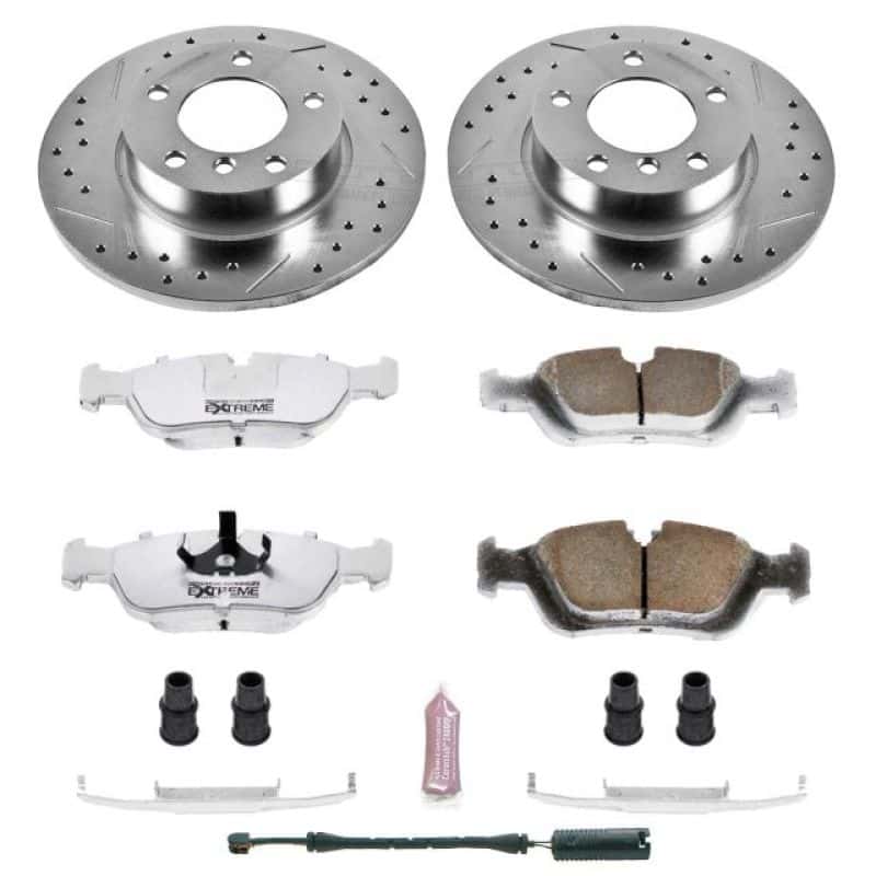PowerStop — Power Stop 95-99 BMW 318ti Front Z26 Street Warrior Brake Kit - view 1