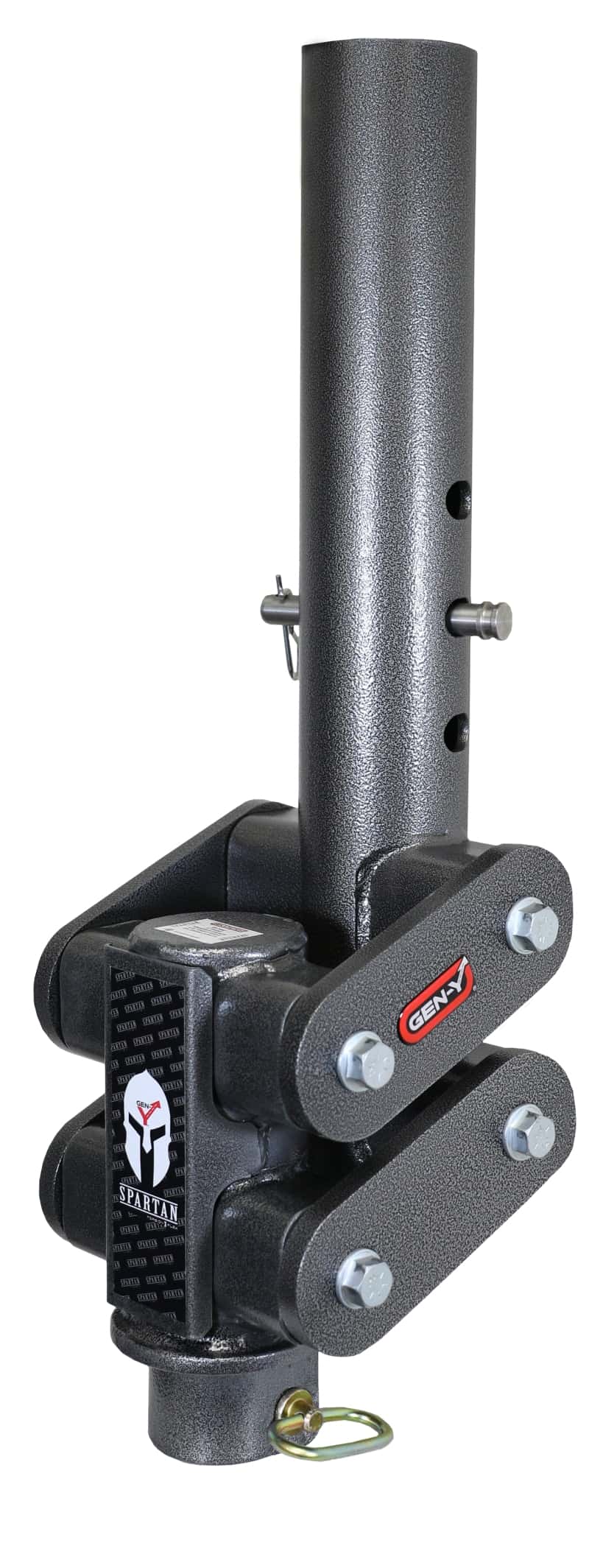 GEN-Y Hitch — Gen-Y Spartan Torsion-Flex 5in Offset 4in RD Tube Gooseneck 2-5/16in Coupler Standard Height
Gooseneck Hitch - view 1