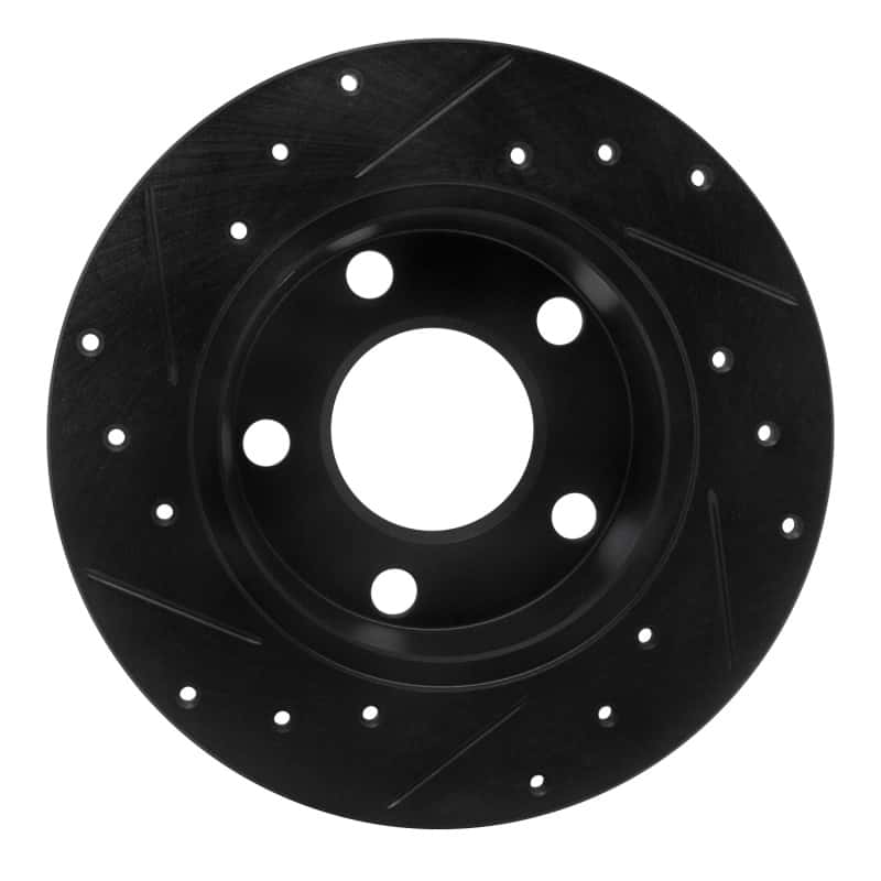 R1 Concepts — R1 99-05 Audi A6 Quattro Rear Right Drilled & Slotted Black Brake Rotor
R1 Brake Rotor Drill - view 5