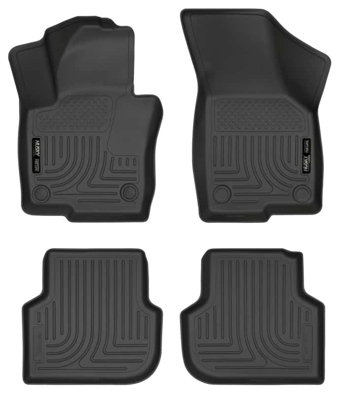 Husky Liners — Husky Liners 2011 Volkswagen Jetta (Sedan) WeatherBeater Combo Black Floor Liners
Floor Liners - view 1