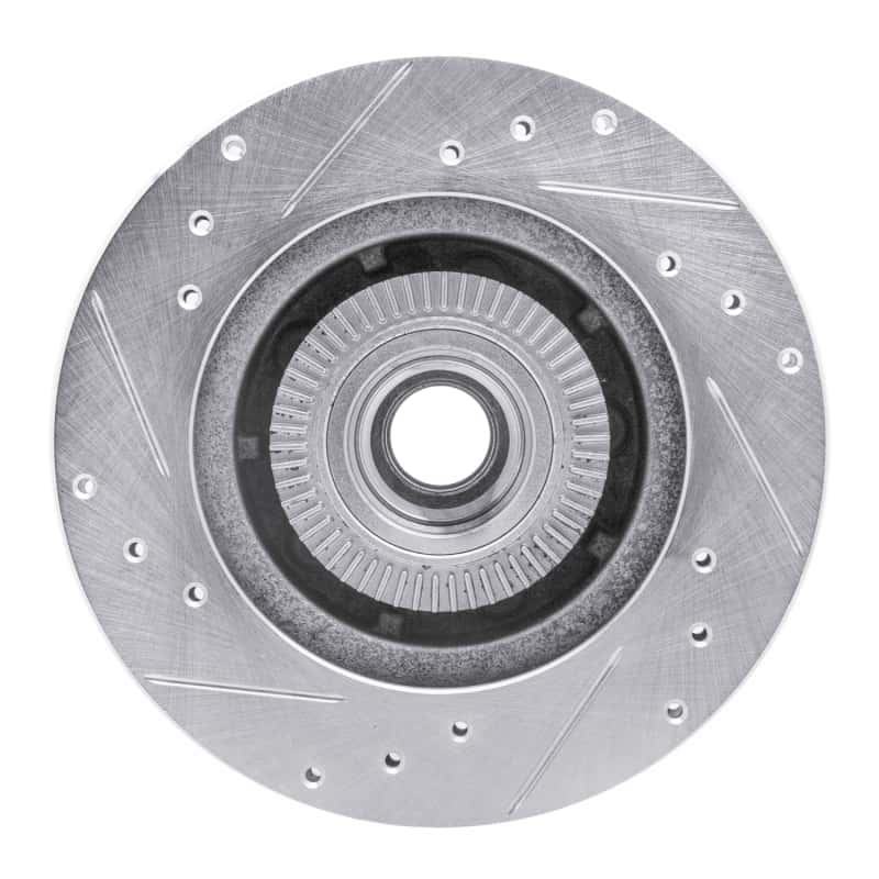 R1 Concepts — R1 91-94 Ford Explorer Front Right Drilled & Slotted Silver Brake Rotor
R1 Brake Rotor Drill - view 5