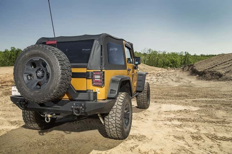 Rugged Ridge — Rugged Ridge Montana Top Bowless Black Diamond 07-18 Jeep Wrangler JK 2-Dr
Top-Soft - view 3