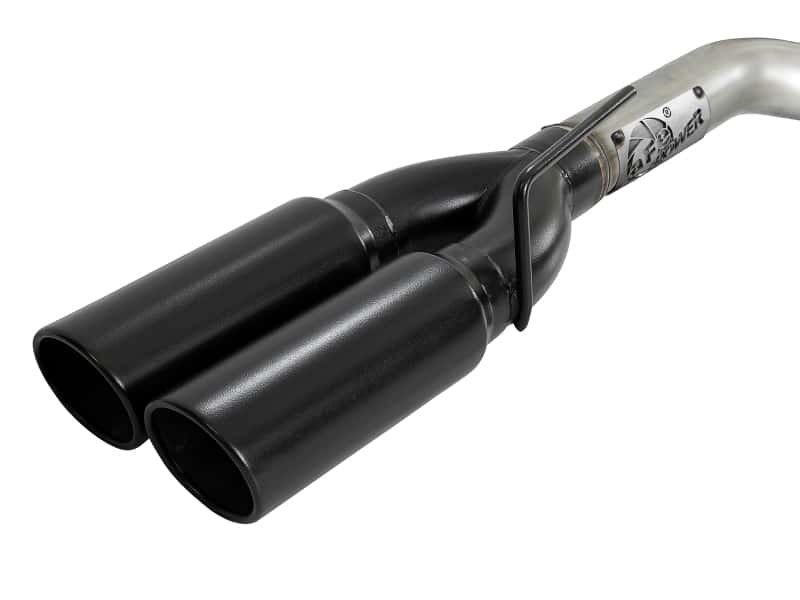 aFe — aFe Vulcan Series 3in 304 SS Exhaust Cat-Back w/ Black Tips 2019 GM Silverado/Sierra 1500 V8-5.3L
Cat-Back Exhaust - view 2