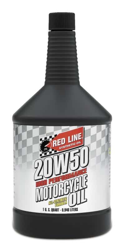 Red Line — Red Line 20W50 Motorcycle Oil - Quart - view 1