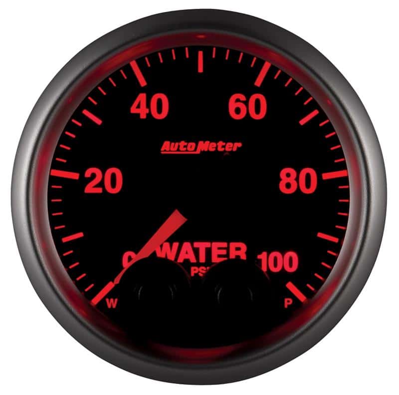 AutoMeter — AutoMeter Gauge Water Press 2-1/16in. 100PSI Stepper Motor W/Peak & Warn Elite
GA 2" WTRP 100PSI EL - view 6