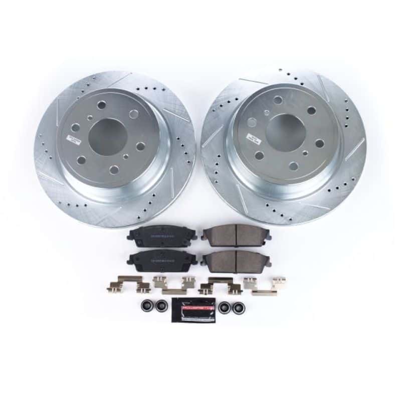 PowerStop — Power Stop 07-14 Cadillac Escalade Rear Z23 Evolution Sport Brake Kit - view 1