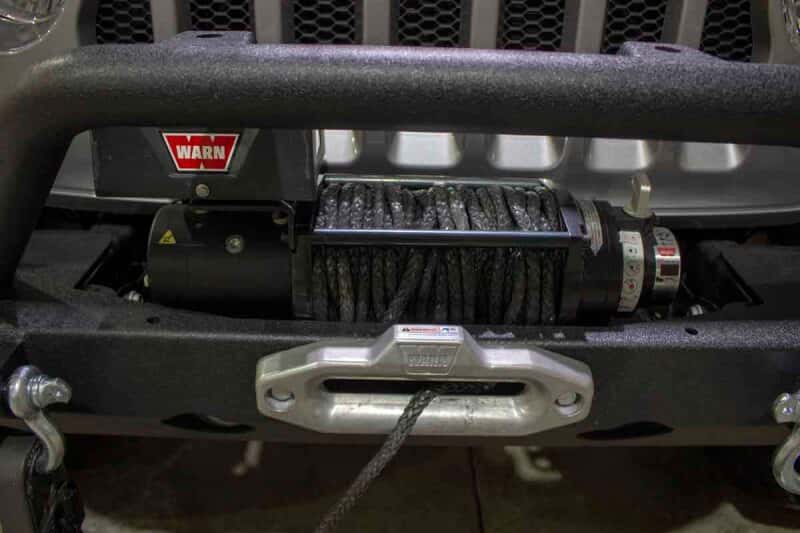 Fishbone Offroad — Fishbone Offroad 2018+ Jeep Wrangler JL Mid-Width Winch Front Bumper - view 9