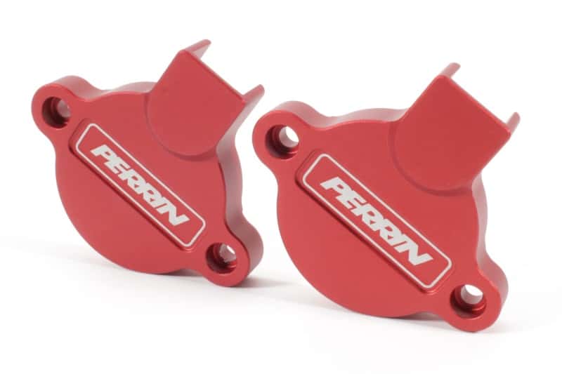 Perrin Performance — PERRIN 15-25 Subaru WRX / 04-18 Forester / 20-25 OBXT & LGXT Cam Solenoid Cover - Red - view 3