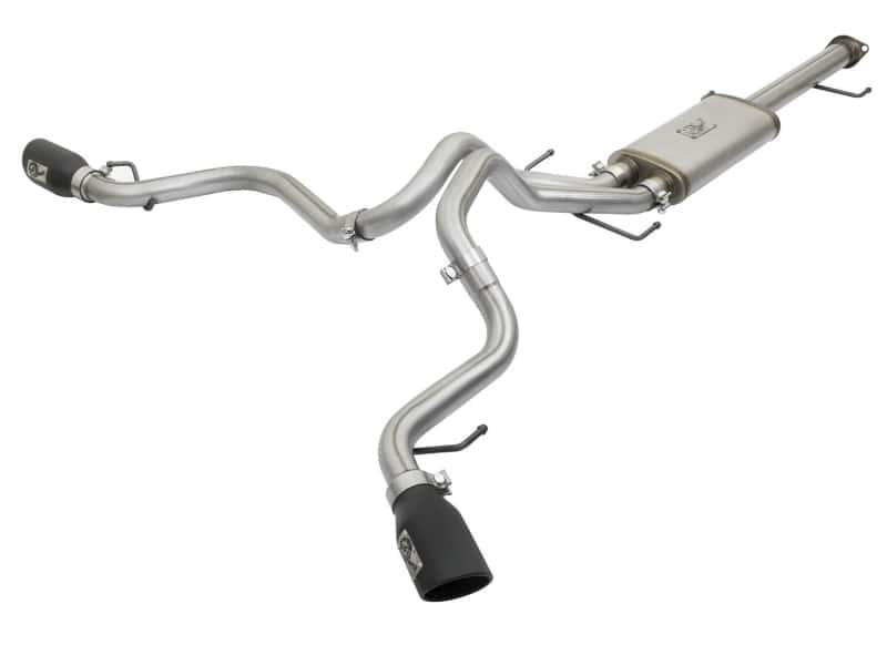 aFe — aFe MACH Force-Xp 3in - 2.5in SS Cat-Back Dual Exhaust w/Black Tips 07-14 Toyota FJ Cruiser 4.0L
Cat-Back Exhaust - view 1