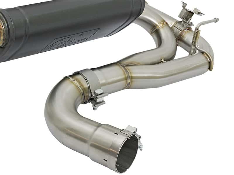 aFe — aFe MACHForce XP Exhausts Axle-Back 12-15 BMW 335i 3.0T (SS w/Polished Tips)
Axle-Back Exhaust - view 6
