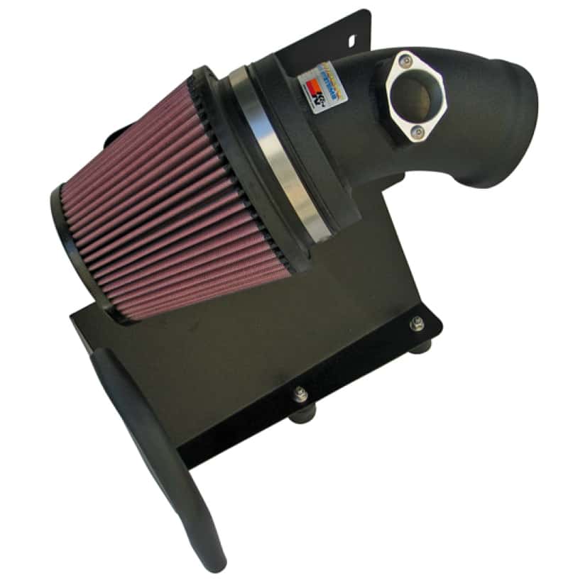 K&N Engineering — K&N 01-05 BMW M3 E46 Wrinkle Black Typhoon Short Ram Intake
Performance Air Inta
Air Intake System - view 1