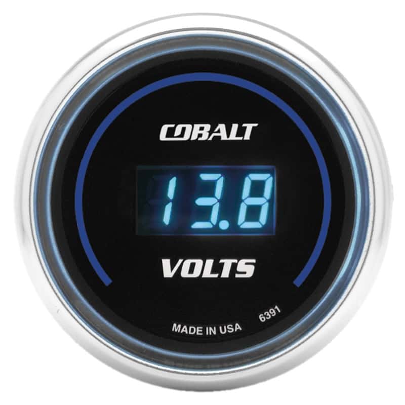 AutoMeter — Autometer Cobalt 52mm Digital Voltmeter 8-19 Volts Gauge
GA 2" DIG AMPVOLT CB - view 1