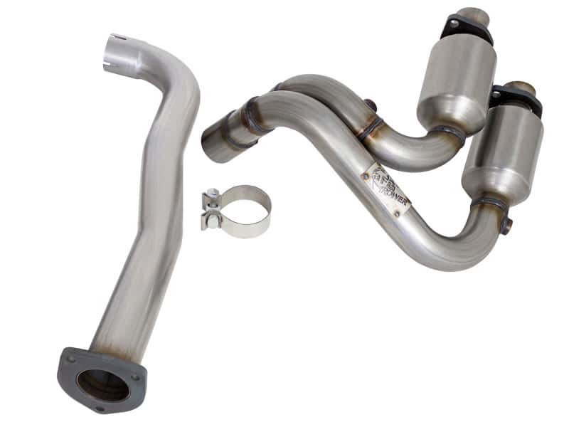 aFe — aFe Power Direct Fit Catalytic Converter Replacements Front 00-03 Jeep Wrangler (TJ) I6-4.0L
Catalytic Converter - view 7